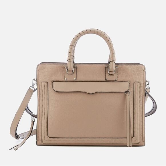 Rebecca Minkoff‎ Bree Ladies Leather Satchel Handbag - Medium - Picture 1 of 6